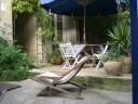 La maison d'h�tes : les cours int�rieures